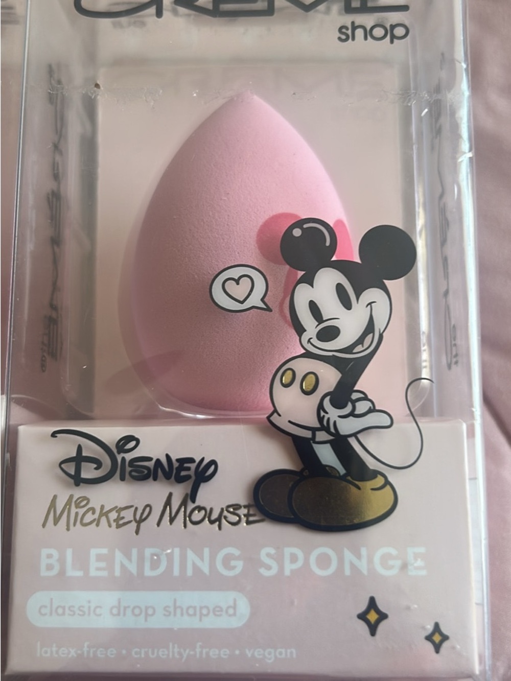 Disney Mickey Mouse Pink Makeup Blending Sponge